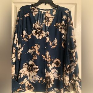 MAURICES PLUS Floral Blouse